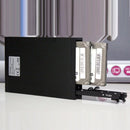 1X(Oimaster He-2005 Dual 2.5 Inch Sata Hdd Internal Enclosure Hard Drive Ca
