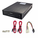 1X(Oimaster He-2005 Dual 2.5 Inch Sata Hdd Internal Enclosure Hard Drive Ca