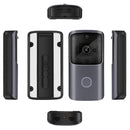 DROW M10 720P 166 Smart WIFI Video Doorbell Two-way Audio Movement Detection Alarm Security Monitor With Indoor Receiver