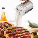 Stainless Steel Pepper Salt Shaker Spice Jar Set Kitchen Harb Spice Condime