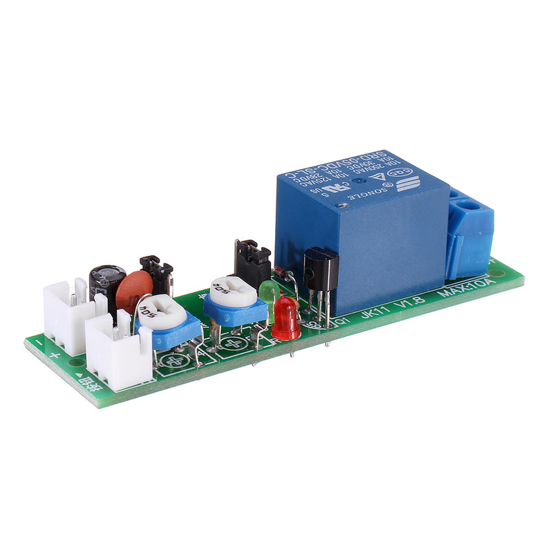 JK11-5V 100S/15min/30min Delay Adjustable Infinite Loop Single-time Multi-function Relay Module Delay Circuit Module