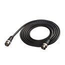 1X(BNC Male To Male Straight Crimp Q9 Head HD Monitor Line Double-head Vide