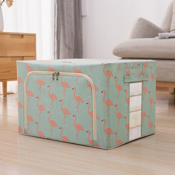 Clothes Toys Foldable Storage Box Basket Home Clothing Storage Bag Organizer Container