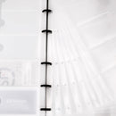 XIAOMI Ecosystem Deli 5780 Large Capacity Business Card Holder Name Card Folder Case ID Credit Card Storage Box Card Album Loose-leaf Business Card Books