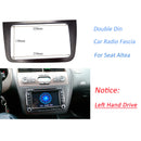 Black Car Fascia For Seat Altea Lhd Radio Stereo Dash Mounting Kit Trim Aud