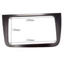 Black Car Fascia For Seat Altea Lhd Radio Stereo Dash Mounting Kit Trim Aud W1P7