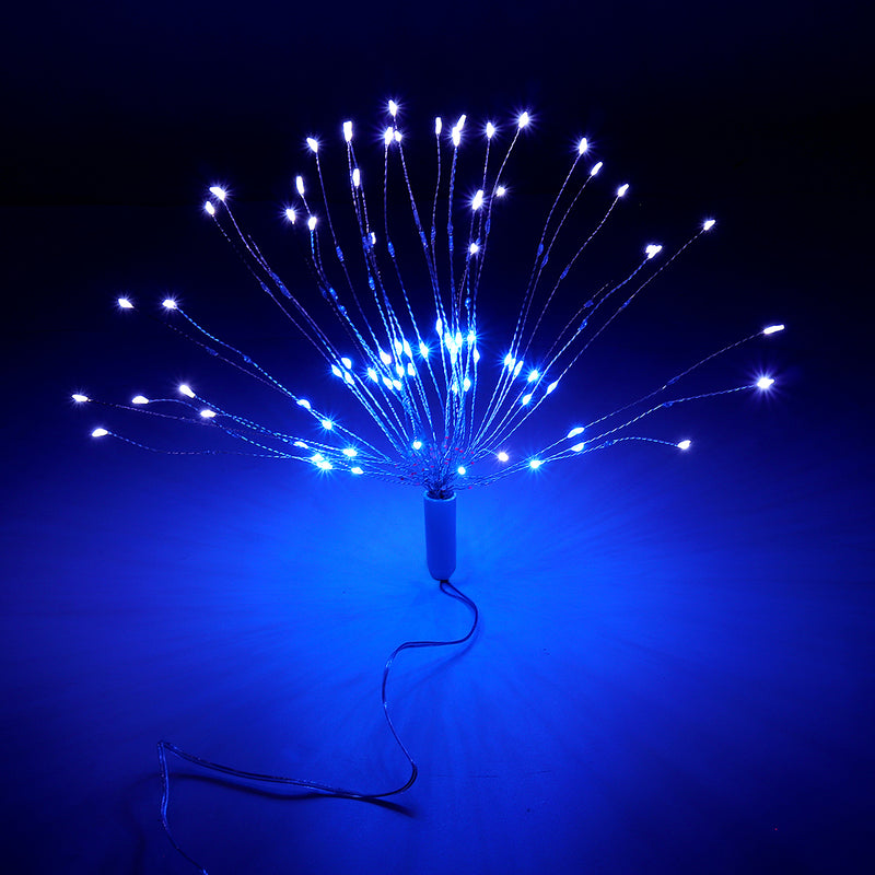 USB Powered DIY Firework Starburst 180 LED Fairy String Light Remote Control Christmas Decor DC5V