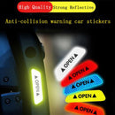Car Door Anti-Collision Warning Reflective Stickers Open Stickers Long-Dist N4I1