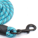 5 Ft Strong Dog Leash Comfortable Padded Handle Highly Reflective Threads M I9V7