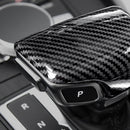 Automotive Carbon Fiber Gear Head Decorative Cover For Audi A3 A4 A5 A6 A7  R4B5