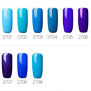 Rosalind Gel Nail Polish Blue Nail Top Coat Hybrid Nails Art Accessoires Va J6G4