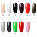 Rosalind Gel 1 Gel Varnish Solid Color Series 7Ml Gel Nail Polish White Bot H6Q4