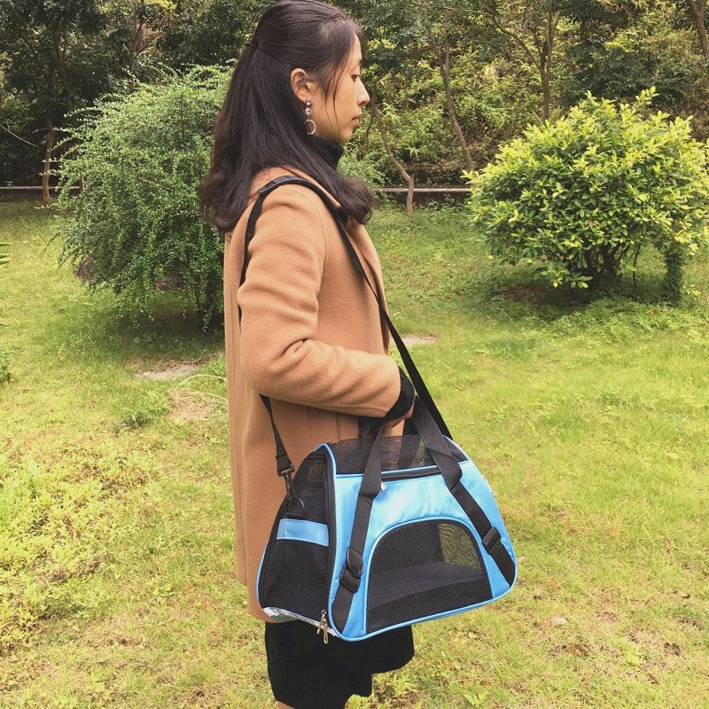 Portable Travel Pet Carrier For Cat Dog Backpack Carrying Handbag Small Dog
