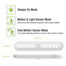 1X(20Led Under Cabinet Light Pir Motion Sensor Wireless Wardrobe Lighting B