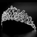 Wedding Bridal Tiara Peafowl And Peacock Design Rhinestones Tiara Crown T4X6