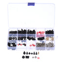 Suleve 350Pcs/set M2/M3/M3.5 DIY Desktop Computer Repair Screw Assortment Mainboard Fan Cross Screws Hex Standoffs Spacers Kits w/ Storage Box Screwdriver