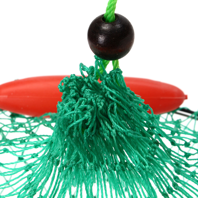 Nylon 3 Floats Floding Fishing Net Crab Fish Minnow Crawfish Shrimp Net