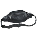 PU Leather Large Capacity Sports Waist Bag Phone Bag Crossbody Bag For Outdoor Sports