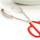 1X(Stainless Steel Cake Bread Clip Food Tong Cake Dessert Pastry Clamp Barb