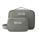 Womens Portable Square Cosmetic Makeup Storage Bag Travel Storage Bag Large Capacity Toiletries Storage Bag