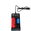 Rechargeable 2-Slot Battery Charger Li-Ion USB Smart Fast Charger For 18350