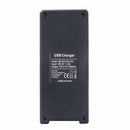 Rechargeable 2-Slot Battery Charger Li-Ion USB Smart Fast Charger For 18350