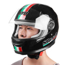 Full Face Motorcycle Helmet DOT Flip up Modular Dual Visor Motocross 6 Color