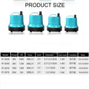 220V Submersible Water Flow Pump Fish Tank Aquarium Pond Fountain Spout Feature Pump 6W/8W/18W/25W