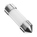 31/36/39/41mm COB LED Festoon Lights Car Interior Map Dome Lamp Ceramic Bulb 12V 3W 6500K White