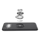 C-KU Protective Case For Samsung Galaxy S8 Plus 360 Rotating Ring Grip Kicktand