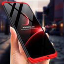 Bakeey 3 in 1 Double Dip 360 Full Hard PC Protective Case For Huawei Honor 10 Lite