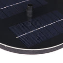 150L/h Solar Powered Fountain Pump Pool Aquarium Fish Tank Sprinkler Water Pump with 6 Nozzles