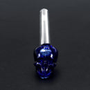 Colorful Skull Glass Water Pipe Modern Design for Smoking Durable