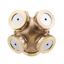 Drillpro 14x1.5 Internal Thread All Brass Four Agricultural Spray Nozzle For Gardening Irrigation