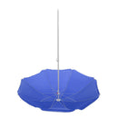 1.8m 8 Ribs Outdoor Beach Umbrella Adjustable Steel Poles Garden Patio Sunshade Parasol