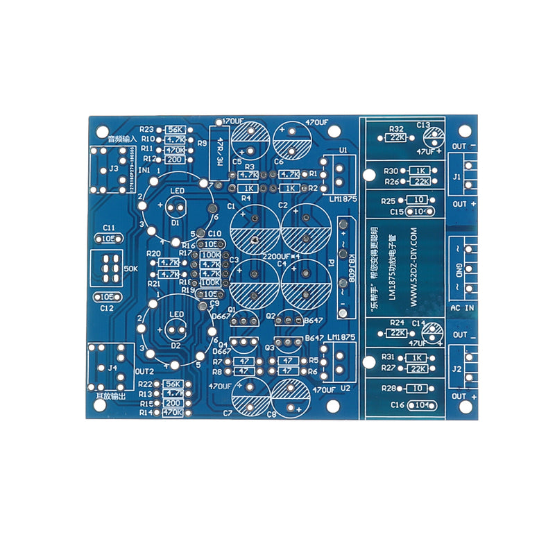 DIY 6J1 Tube Preamp Amplifier Board Pre-amp Headphone Amp 6J1 Valve Preamp Bile Buffer diy Kits With 12v Dual Power Shell Speaker
