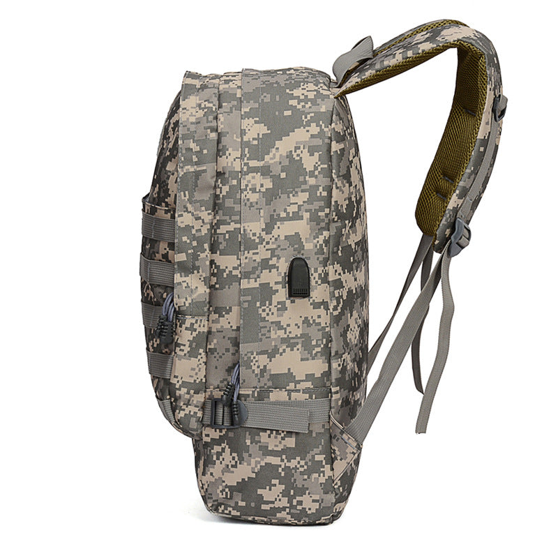 Outdoor Sports Shoulder Backpack Tactical Bag Camouflage Military Men Women Camp Storage Punch