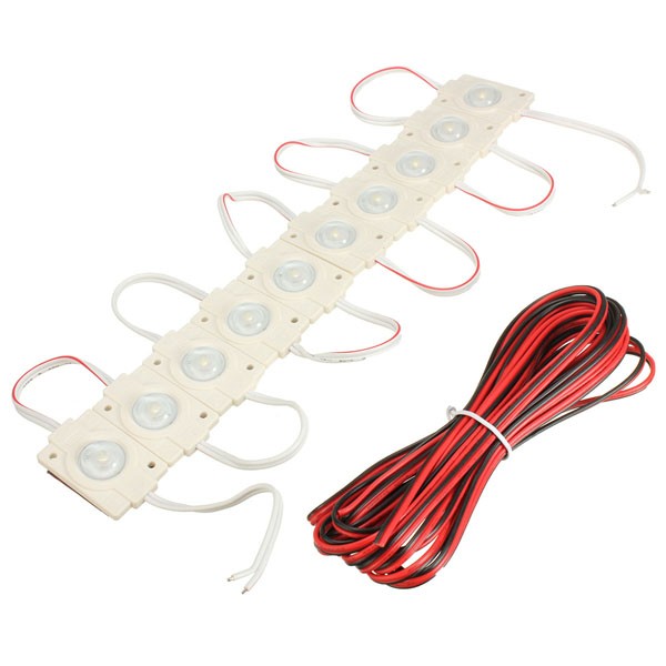 10pcs LED Car Interior Light For LWB Van Lorries Sprinter Ducato Transit Boat