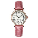 SANDA P206L Casual Style Calendar Women Watch Leather Strap Quartz Watch