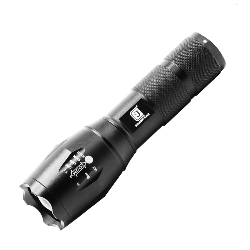 XANES UV05 2xT6 LEDs Purple+White Light Zoomable UV Flashlight Scorpion Insect Detection Pen