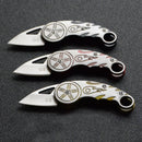 ALMIGHTY EAGLE Mini Folding Knife EDC Outdoor Tactical Key Knife Portable Outdoor Survival Tools