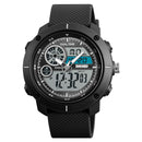 SKMEI 1361 Digital Watch Chronograph Alarm Dual Display Men Quartz Digital Watch