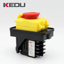 KEDU JD3 230/400V 16/12A 10 Pin Waterproof Electromagnetic Push Button Switch