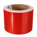 3M Red White Reflective Tape Night Safety Warning Conspicuity Tape Film Sticker