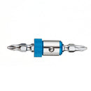 Drillpro 5pcs Magnetic PH2 Screwdriver Bit Set with Removable Magnetizer Ring