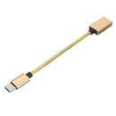 Bakeey Type C To USB3.0 OTG Adapter Data Cable 16cm For Mobile Phone Tablet Camera