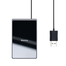 Baseus Mini Card Design 15W Qi Wireless Charger Fast Wireless Charging Pad for iPhone X XR XS Samsung S10 Xiaomi mi 9 Huawei