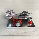 Upgrade Red Stirling Engine Generator Engine Micro Engine Model Steam Engine Hobby Birthday Gift