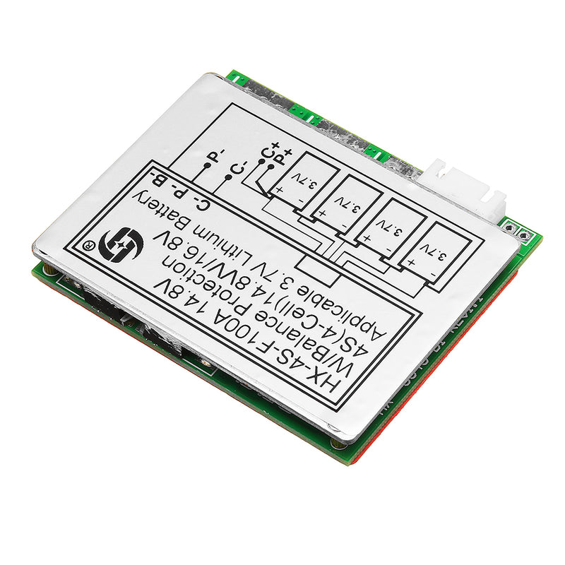4S Series 16.8V 14.8V Lithium Battery Protection Board 100A With Balance Inverter Board