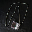 Vintage Titanium Steel Game Console Pendant Necklace Classic Mini Arcade Games Necklace